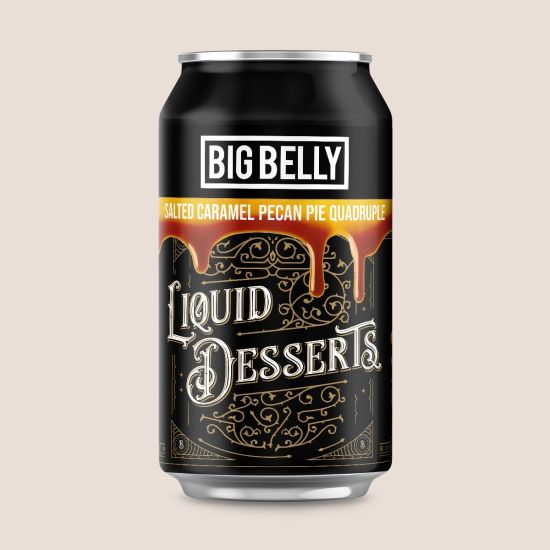 Big Belly Liquid Desserts Salted Caramel Quadruple 11%