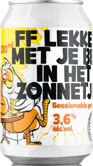 Uiltje Ff Lekker Met Je Bek In Het Zonnetje IPA 3.6%