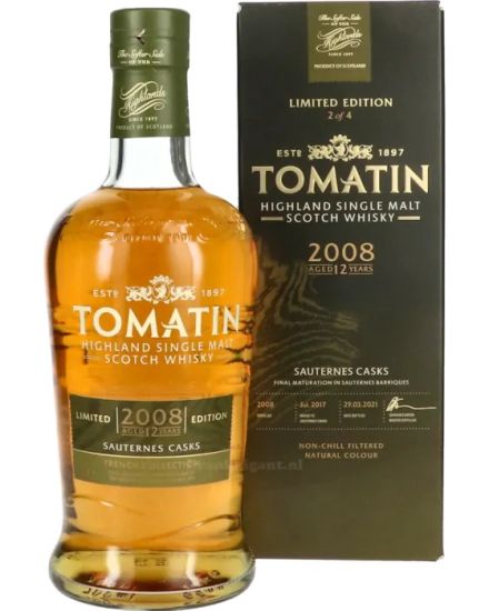 Tomatin Single Malt Sauternes Cask 12 year 70CL