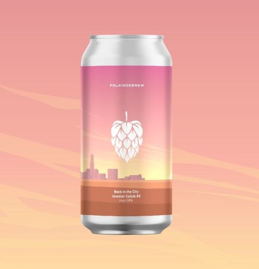 Folkingebrew Back in the City Hazy DIPA 8.5%